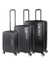 Set Di 2/3 Valigie (Cabina, Media E Grande) Dkny-3103 Simply Put Rigide Con Capacità Di L