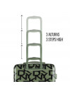 Set Of 2/3 Suitcases (Cabin, Medium And Large) Dkny-626D Deco Signature Rigid With Capacity Of L