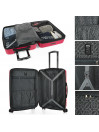 Set Of 2/3 Suitcases (Cabin, Medium And Large) Lisboa Rigida With Capacity Of 97 L