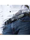 Cinturon Piel Genuina 35Mm De Mujer/Hombre Jaslen Cinturones Jaslen En Piel