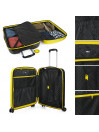 Medium Smiley rigid/soft suitcases with a capacity of 88 L