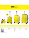 Medium Smiley rigid/soft suitcases with a capacity of 88 L