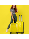 Medium Smiley rigid/soft suitcases with a capacity of 63 L
