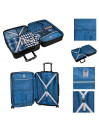 Lot De 2/3 Valises (Cabine, Medium Et Large) Lisboa Rigida Avec Une Capacité De 97 L