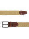 Cintura Uomo Lois Color Tessuto-Pelle