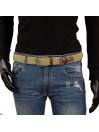Cintura Uomo Lois Color Tessuto-Pelle