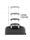 Toulouse rigid medium suitcases with capacity L