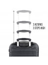 Set von 2/3 Koffern (Cabin, Medium und Large) Toulouse starr mit Kapazität von L