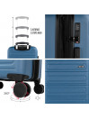 Toulouse Rigid Medium Suitcases With Capacity L