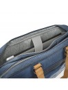 15" Damen/Herren Dokumentenhalter Lois Pasadena aus Polyester-Canvas-Kunstleder