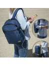 Lois Dilingham homme sac à dos couleur pour ordinateur portable avec USB et mini-jack