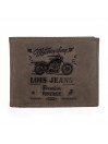 Cartera De Piel De Hombre Lois Dubbo En Piel