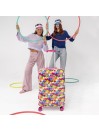 Medium suitcase Rigid Polycarbonate Hearts with capacity of 60 L and TSA