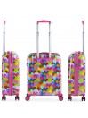 Valigie medie Hearts Colori rigidi con capacità di 60 L