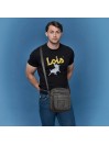 Bandolera Piel De Mujer/Hombre Lois Steens En Piel