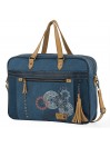 Porte-documents femme/homme 15 » Lois Pasadena en polyester-toile-similicuir