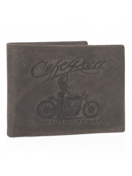 Portafoglio in pelle da...