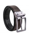 Genui Echtes Leder Wendegürtel 35Mm für Frau/Mann Jaslen Gürtel aus echtem Leder Jaslen