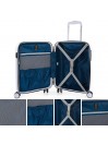 Set valigie da viaggio Rigid Lois modello Zion set di colori capacità 110 L.