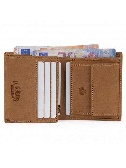 Cartera De Piel De Hombre...