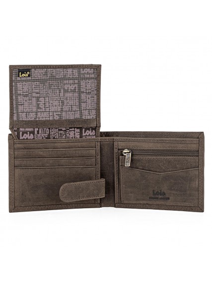 Cartera De Piel De Hombre...