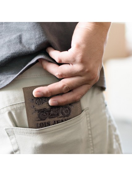 Cartera De Piel De Hombre...