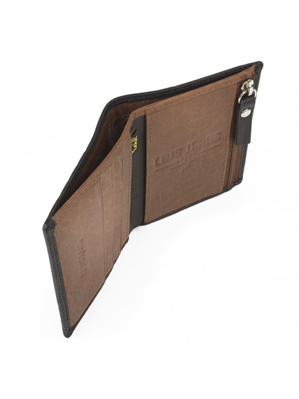 Cartera De Piel De Hombre...