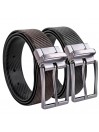 Genui Genuine Leather Reversible Belt 35Mm for woman/man Jaslen Genuine leather Jaslen belts