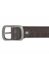 Lois men s belt in die-cut leather color