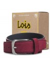 Cintura Uomo Lois Color Pelle Velluto