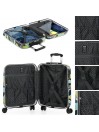 Suitcase 60cm Skpat camo rigid with capacity 64 L