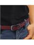cinturon mujer piel genuina 20mm rojo 110