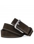 nobuk leather belt 35mm burgundy