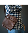 Women/men shoulder strap Lois Desert in leatherette