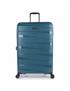 maleta 70cm azul metalico
