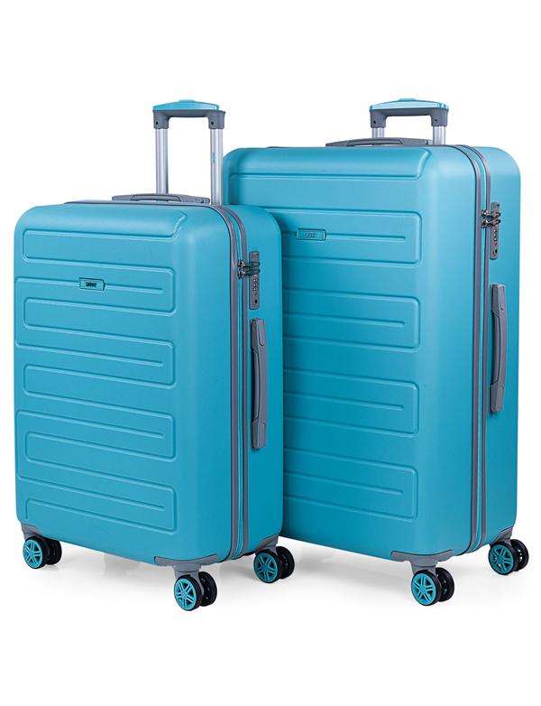 Juego de maletas (Mediana y grande) Monaco en ABS Extensibles con capacidad de 162 L con TSA