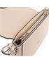 shoulderbag with strap beige