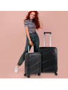 Medium sized Orleans hard/soft suitcases with 58 L capacity