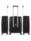 Medium sized Orleans hard/soft suitcases with 58 L capacity