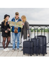 Bremen medium sized hard/soft suitcases with capacity of L