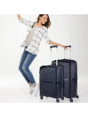 Bremen medium sized hard/soft suitcases with 90 L capacity