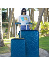 Set Travel suitcases Rigid Lois model Zion color set capacity 110 L.