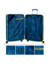 Set Travel suitcases Rigid Lois model Zion color set capacity 110 L.