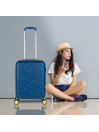 Small rigid cabin suitcase Lois Zion model with capacity of 30L and color USB port