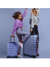Lot de 2/3 valises (Cabine, Medium et Large) Porto rigide avec une capacité de L