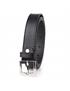 cinturon piel genuina 25 mm negro 90