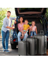 Luggage Set (Cabin, Medium And Large) Skapt Lisboa In Extendable Abs With Capacity Up To 200L