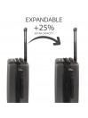 Suitcase 60 cms medium Skpat Lisboa Rigid in extendable ABS with capacity of 65L integrated TSA