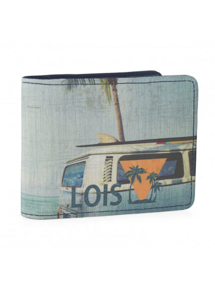 Portafoglio In Tela Da Uomo...