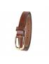 genuine leather belt 20mm violet